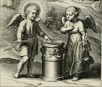 An illustration from Amoris divini emblemata (1660)