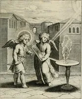 An illustration from Amoris divini emblemata (1660)