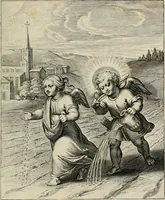 An illustration from Amoris divini emblemata (1660)