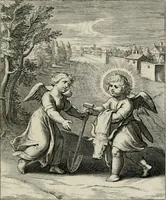 An illustration from Amoris divini emblemata (1660)