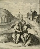 An illustration from Amoris divini emblemata (1660)