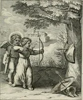 Picture 44 of 63 from Amoris divini emblemata (1660), leaf 96