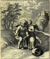 Picture 46 of 62 from Amoris divini emblemata, stvdio et aere Othonis Væni concinnata (1660), leaf 100