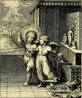 Picture 48 of 62 from Amoris divini emblemata, stvdio et aere Othonis Væni concinnata (1660), leaf 104