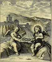 Picture 21 of 62 from Amoris divini emblemata, stvdio et aere Othonis Væni concinnata (1660), leaf 50