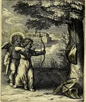 Picture 44 of 62 from Amoris divini emblemata, stvdio et aere Othonis Væni concinnata (1660), leaf 96