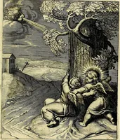 Picture 45 of 62 from Amoris divini emblemata, stvdio et aere Othonis Væni concinnata (1660), leaf 98