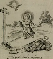 Picture 23 of 98 from Amoris divini et humani antipathia, sive effectus varij, e varijs Sacrae Scripturae locis deprompti, elblematis suis expressi ... (1629), leaf 110