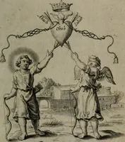 Picture 2 of 98 from Amoris divini et humani antipathia, sive effectus varij, e varijs Sacrae Scripturae locis deprompti, elblematis suis expressi ... (1629), leaf 24