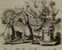 Picture 63 of 98 from Amoris divini et humani antipathia, sive effectus varij, e varijs Sacrae Scripturae locis deprompti, elblematis suis expressi ... (1629), leaf 276