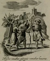 Picture 87 of 98 from Amoris divini et humani antipathia, sive effectus varij, e varijs Sacrae Scripturae locis deprompti, elblematis suis expressi ... (1629), leaf 366
