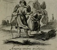 Picture 91 of 98 from Amoris divini et humani antipathia, sive effectus varij, e varijs Sacrae Scripturae locis deprompti, elblematis suis expressi ... (1629), leaf 374