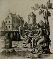 Picture 96 of 98 from Amoris divini et humani antipathia, sive effectus varij, e varijs Sacrae Scripturae locis deprompti, elblematis suis expressi ... (1629), leaf 384
