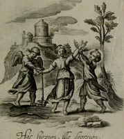 Picture 97 of 98 from Amoris divini et humani antipathia, sive effectus varij, e varijs Sacrae Scripturae locis deprompti, elblematis suis expressi ... (1629), leaf 386