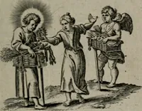 Picture 10 of 98 from Amoris divini et humani antipathia, sive effectus varij, e varijs Sacrae Scripturae locis deprompti, elblematis suis expressi ... (1629), leaf 56