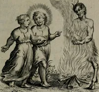 Picture 13 of 98 from Amoris divini et humani antipathia, sive effectus varij, e varijs Sacrae Scripturae locis deprompti, elblematis suis expressi ... (1629), leaf 68