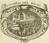 An illustration from Mater amoris et doloris : quam Christus in cruce moriens omnibus ac singulis suis fidelibus in matrem legavit, ecce mater tua : nunc explicata per sacra emblemata, figuras scripturae quàm plurimas, conceptus varios praedicabiles, SS. patrum sententias, raras historias, & pios ad Jesum patientem, ac sanctissimam matrem ejus compatientem affectus : opus omnibus Jesum & Mariam amantibus, praedicantibus, aut meditantibus perutile, com triplici indice considerationum, rerum memorabilium, & concionatorio, formandis per annum concionibus opportuno (1726)