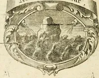 An illustration from Mater amoris et doloris : quam Christus in cruce moriens omnibus ac singulis suis fidelibus in matrem legavit, ecce mater tua : nunc explicata per sacra emblemata, figuras scripturae quàm plurimas, conceptus varios praedicabiles, SS. patrum sententias, raras historias, & pios ad Jesum patientem, ac sanctissimam matrem ejus compatientem affectus : opus omnibus Jesum & Mariam amantibus, praedicantibus, aut meditantibus perutile, com triplici indice considerationum, rerum memorabilium, & concionatorio, formandis per annum concionibus opportuno (1726)