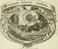 An illustration from Mater amoris et doloris : quam Christus in cruce moriens omnibus ac singulis suis fidelibus in matrem legavit, ecce mater tua : nunc explicata per sacra emblemata, figuras scripturae quàm plurimas, conceptus varios praedicabiles, SS. patrum sententias, raras historias, & pios ad Jesum patientem, ac sanctissimam matrem ejus compatientem affectus : opus omnibus Jesum & Mariam amantibus, praedicantibus, aut meditantibus perutile, com triplici indice considerationum, rerum memorabilium, & concionatorio, formandis per annum concionibus opportuno (1726)