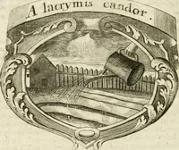 An illustration from Mater amoris et doloris : quam Christus in cruce moriens omnibus ac singulis suis fidelibus in matrem legavit, ecce mater tua : nunc explicata per sacra emblemata, figuras scripturae quàm plurimas, conceptus varios praedicabiles, SS. patrum sententias, raras historias, & pios ad Jesum patientem, ac sanctissimam matrem ejus compatientem affectus : opus omnibus Jesum & Mariam amantibus, praedicantibus, aut meditantibus perutile, com triplici indice considerationum, rerum memorabilium, & concionatorio, formandis per annum concionibus opportuno (1726)