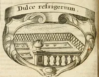 An illustration from Mater amoris et doloris : quam Christus in cruce moriens omnibus ac singulis suis fidelibus in matrem legavit, ecce mater tua : nunc explicata per sacra emblemata, figuras scripturae quàm plurimas, conceptus varios praedicabiles, SS. patrum sententias, raras historias, & pios ad Jesum patientem, ac sanctissimam matrem ejus compatientem affectus : opus omnibus Jesum & Mariam amantibus, praedicantibus, aut meditantibus perutile, com triplici indice considerationum, rerum memorabilium, & concionatorio, formandis per annum concionibus opportuno (1726)