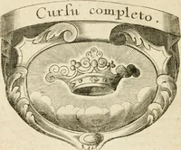 An illustration from Mater amoris et doloris : quam Christus in cruce moriens omnibus ac singulis suis fidelibus in matrem legavit, ecce mater tua : nunc explicata per sacra emblemata, figuras scripturae quàm plurimas, conceptus varios praedicabiles, SS. patrum sententias, raras historias, & pios ad Jesum patientem, ac sanctissimam matrem ejus compatientem affectus : opus omnibus Jesum & Mariam amantibus, praedicantibus, aut meditantibus perutile, com triplici indice considerationum, rerum memorabilium, & concionatorio, formandis per annum concionibus opportuno (1726)