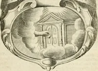 An illustration from Mater amoris et doloris : quam Christus in cruce moriens omnibus ac singulis suis fidelibus in matrem legavit, ecce mater tua : nunc explicata per sacra emblemata, figuras scripturae quàm plurimas, conceptus varios praedicabiles, SS. patrum sententias, raras historias, & pios ad Jesum patientem, ac sanctissimam matrem ejus compatientem affectus : opus omnibus Jesum & Mariam amantibus, praedicantibus, aut meditantibus perutile, com triplici indice considerationum, rerum memorabilium, & concionatorio, formandis per annum concionibus opportuno (1726)