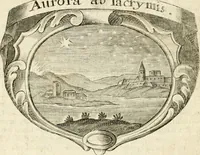 An illustration from Mater amoris et doloris : quam Christus in cruce moriens omnibus ac singulis suis fidelibus in matrem legavit, ecce mater tua : nunc explicata per sacra emblemata, figuras scripturae quàm plurimas, conceptus varios praedicabiles, SS. patrum sententias, raras historias, & pios ad Jesum patientem, ac sanctissimam matrem ejus compatientem affectus : opus omnibus Jesum & Mariam amantibus, praedicantibus, aut meditantibus perutile, com triplici indice considerationum, rerum memorabilium, & concionatorio, formandis per annum concionibus opportuno (1726)