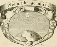 An illustration from Mater amoris et doloris : quam Christus in cruce moriens omnibus ac singulis suis fidelibus in matrem legavit, ecce mater tua : nunc explicata per sacra emblemata, figuras scripturae quàm plurimas, conceptus varios praedicabiles, SS. patrum sententias, raras historias, & pios ad Jesum patientem, ac sanctissimam matrem ejus compatientem affectus : opus omnibus Jesum & Mariam amantibus, praedicantibus, aut meditantibus perutile, com triplici indice considerationum, rerum memorabilium, & concionatorio, formandis per annum concionibus opportuno (1726)