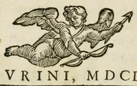 An illustration from Amoris vindicta epithalamivm in foelicissimas nuptias illustrissorum & excellentissimorum dd. d. Caroli-Emanvelis de Simiana, Liburni marchionis, Sanctorum Mauritij & Lazari, magnae crucis equitis pro regia sabavdiae celsitvdine equitum, peditumque chiliarchi, &c. et d. Ioannae-Mariae Grimaldae, excellentissimi d. Monoeci principis filiae (1659)