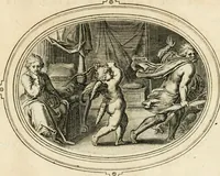 An illustration from Amorum emblemata, figuris aeneis incisa (1608)