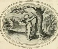 Picture 6 of 128 from Amorum emblemata, figuris aeneis incisa (1608), leaf 24