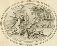 An illustration from Amorum emblemata, figuris aeneis incisa (1608)