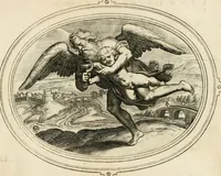 An illustration from Amorum emblemata, figuris aeneis incisa (1608)