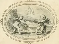 An illustration from Amorum emblemata, figuris aeneis incisa (1608)