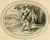 An illustration from Amorum emblemata, figuris aeneis incisa (1608)
