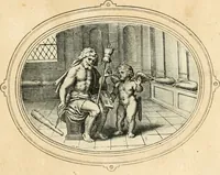 An illustration from Amorum emblemata, figuris aeneis incisa (1608)