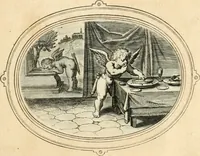 An illustration from Amorum emblemata, figuris aeneis incisa (1608)