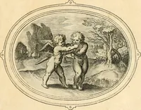 An illustration from Amorum emblemata, figuris aeneis incisa (1608)