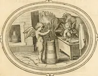 An illustration from Amorum emblemata, figuris aeneis incisa (1608)