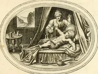 An illustration from Amorum emblemata, figuris aeneis incisa (1608)