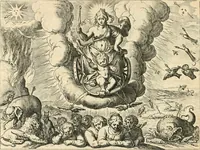 An illustration from Amorum emblemata, figuris aeneis incisa (1608)