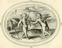 An illustration from Amorum emblemata, figuris aeneis incisa (1608)