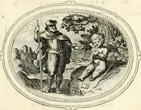 An illustration from Amorum emblemata, figuris aeneis incisa (1608)