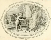 An illustration from Amorum emblemata, figuris aeneis incisa (1608)