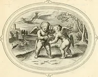 An illustration from Amorum emblemata, figuris aeneis incisa (1608)