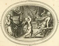 An illustration from Amorum emblemata, figuris aeneis incisa (1608)