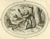 An illustration from Amorum emblemata, figuris aeneis incisa (1608)