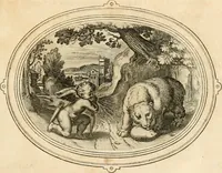 An illustration from Amorum emblemata, figuris aeneis incisa (1608)