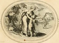 An illustration from Amorum emblemata, figuris aeneis incisa (1608)